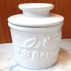 Butter Bell White Crock  Beurre Keep Butter Soft